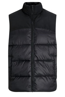 JACK & JONES Big & Tall Black Puffer Gilet 2